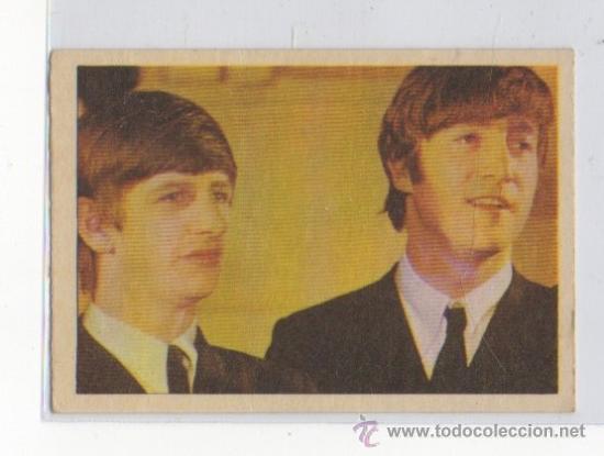 Coleccionismo cromos antiguos: CROMO DE LOS BEATLES DE CHICLES A. & B. C. CHEWING GUM - Foto 1