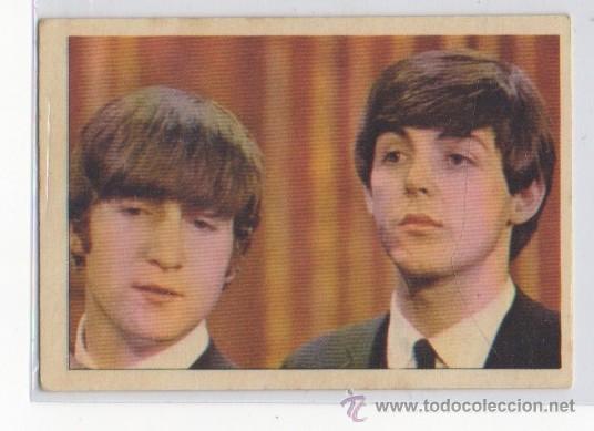 Coleccionismo cromos antiguos: CROMO DE LOS BEATLES DE CHICLES A. & B. C. CHEWING GUM - Foto 1