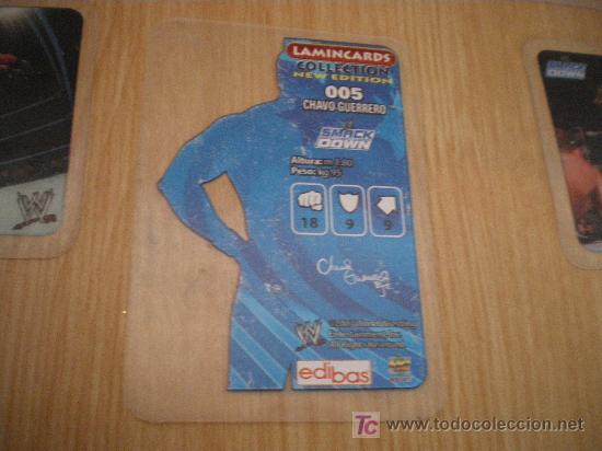 Coleccionismo cromos antiguos: CROMOS DE LUCHA LIBRE  SMACK DOWN  DE LA CASA EDIBAS - Foto 3