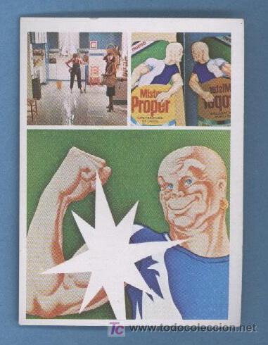 Coleccionismo cromos antiguos: Teleanuncios N&ordm; 239 - Mr. Proper - Ediciones Este &iexcl;IMPECABLE! - Foto 1