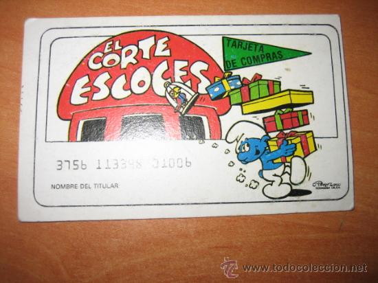 Coleccionismo cromos antiguos: CROMO TARJETA PITUFOS - Foto 1