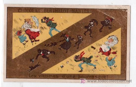 Coleccionismo cromos antiguos: CROMO CHOCOLATE SIGLO XIX - Foto 1
