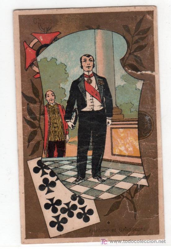 Coleccionismo cromos antiguos: CROMO CHOCOLATE SIGLO XIX - Foto 1
