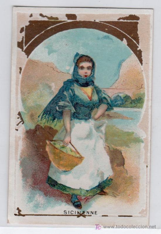 Coleccionismo cromos antiguos: CROMO CHOCOLATE SIGLO XIX - Foto 1