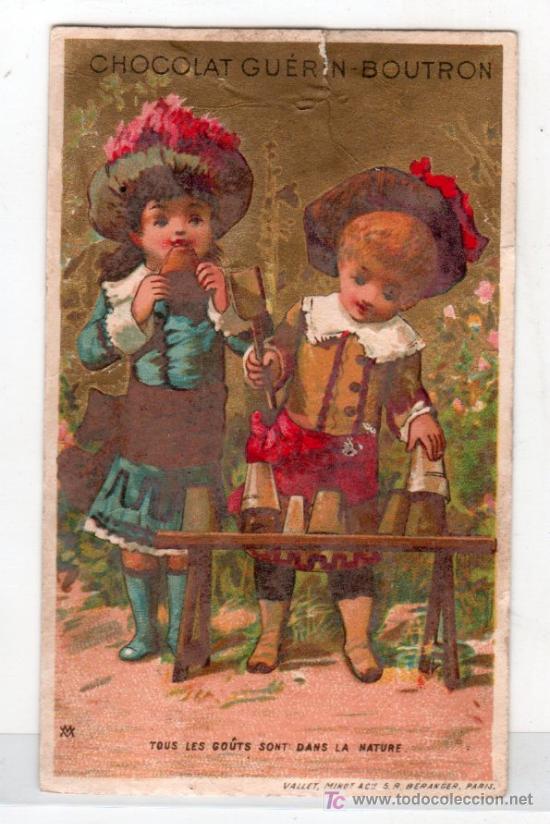 Sammeln alte Sammelbilder: CROMO CHOCOLATE SIGLO XIX