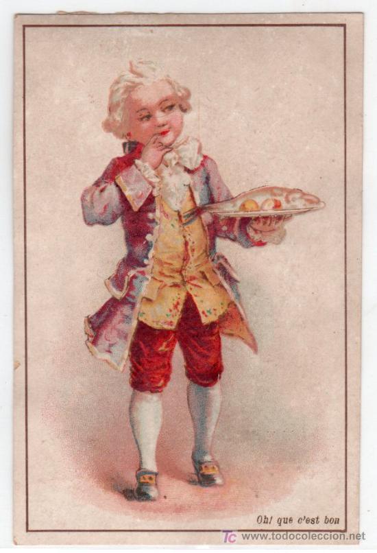 Coleccionismo cromos antiguos: CROMO  SIGLO XIX - Foto 1