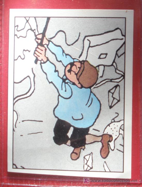 Coleccionismo cromos antiguos: TINTIN de Panini, cromo #  133 - CLC - Foto 1