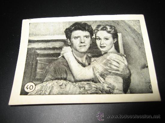 Coleccionismo cromos antiguos: CROMO N&ordm; 40 &rdquo;EL HALC&Oacute;N Y LA FLECHA&rdquo; - Foto 1