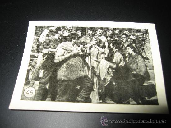 Coleccionismo cromos antiguos: CROMO N&ordm; 45 &rdquo;EL HALC&Oacute;N Y LA FLECHA&rdquo; - Foto 1