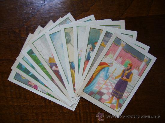 Coleccionismo cromos antiguos: Colecci&oacute;n completa de cromos La bella durmiente - Foto 1