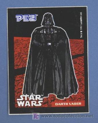 Coleccionismo cromos antiguos: Star Wars - Dart Vader - Pez - Foto 1