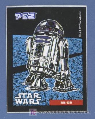 Coleccionismo cromos antiguos: Star Wars - R2D2 - Pez - Foto 1