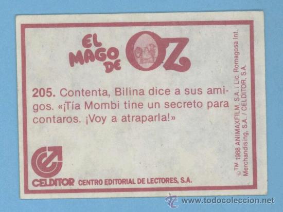 Coleccionismo cromos antiguos: El Mago de Oz - Celditor - Foto 1