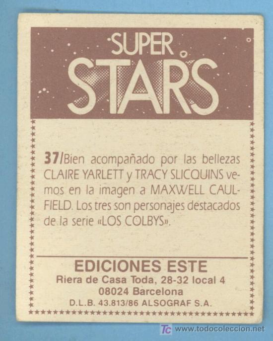 Coleccionismo cromos antiguos: Super Stars - Ediciones Este - Foto 1