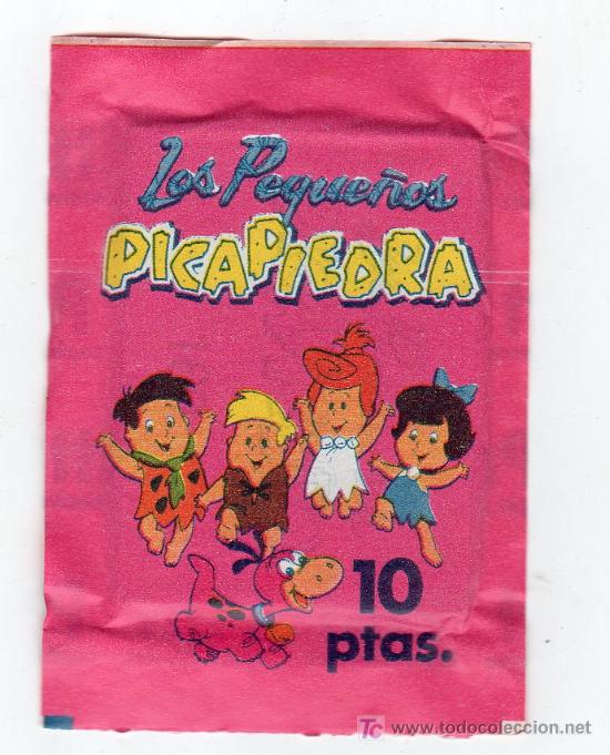 Coleccionismo cromos antiguos: SOBRE DE CROMOS DE LOS PEQUE&Ntilde;OS PICAPIEDRA - Foto 1