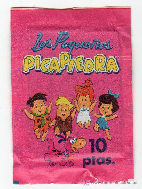 Coleccionismo cromos antiguos: SOBRE DE CROMOS DE LOS PEQUE&Ntilde;OS PICAPIEDRA - Foto 1