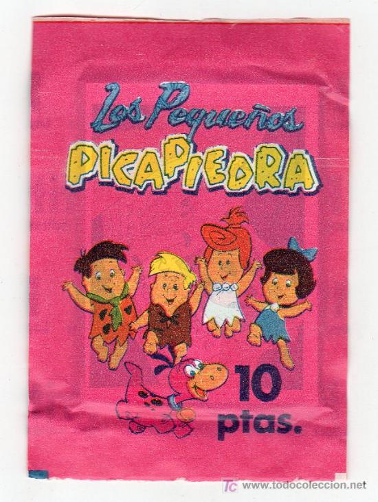 Coleccionismo cromos antiguos: SOBRE DE CROMOS DE LOS PEQUE&Ntilde;OS PICAPIEDRA - Foto 1