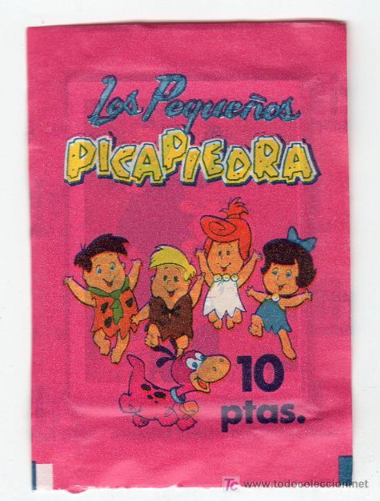 Coleccionismo cromos antiguos: SOBRE DE CROMOS LOS PEQUE&Ntilde;OS PICAPIEDRA - Foto 1
