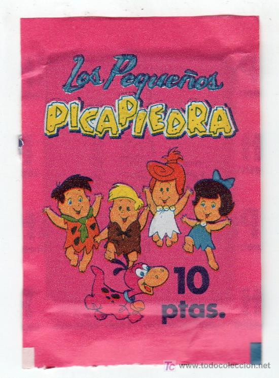 Coleccionismo cromos antiguos: SOBRE DE CROMOS LOS PEQUE&Ntilde;OS PICAPIEDRA - Foto 1
