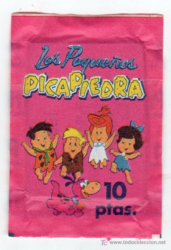 Coleccionismo cromos antiguos: SOBRE DE CROMOS LOS PEQUE&Ntilde;OS PICAPIEDRA - Foto 1