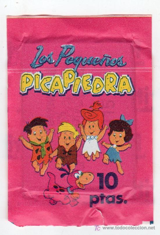 Coleccionismo cromos antiguos: SOBRE DE CROMOS LOS PEQUE&Ntilde;OS PICAPIEDRA - Foto 1
