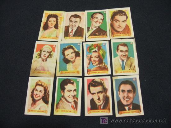 Coleccionismo Cromos antiguos: LOTE 12 CROMOS  - CROMOS LA CODORNIZ -