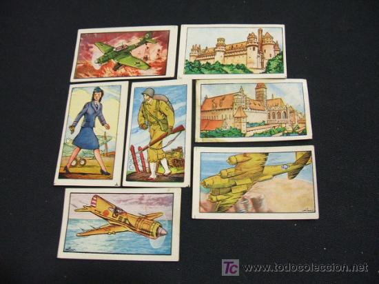 Collezionismo Figurine antiche: LOTE 7 CROMOS - A. FABRE -