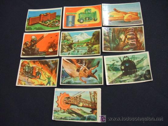 Coleccionismo cromos antiguos: LOTE 10 CROMOS - CONQUISTAS MODERNAS - - Foto 1