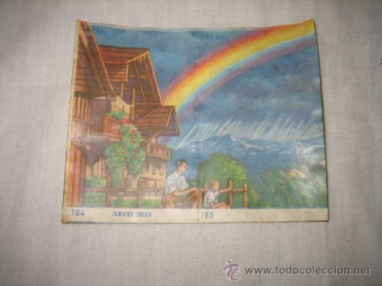 Coleccionismo cromos antiguos: ANTIGUO CROMO  ARCO IRIS N&ordm; 184-185 - Foto 1