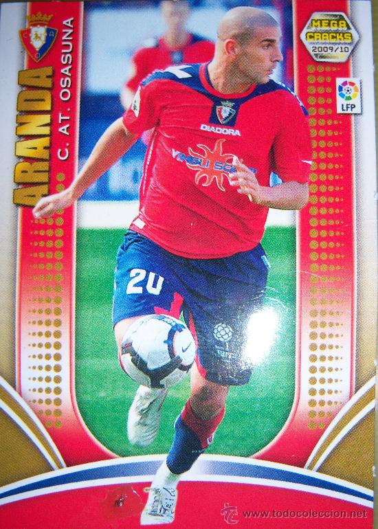 Coleccionismo cromos antiguos: Cromo Mega Cracks Aranda - Foto 1
