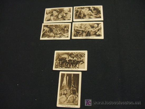 Coleccionismo cromos antiguos: LOTE 6 CROMOS - BEN-HUR - Foto 1
