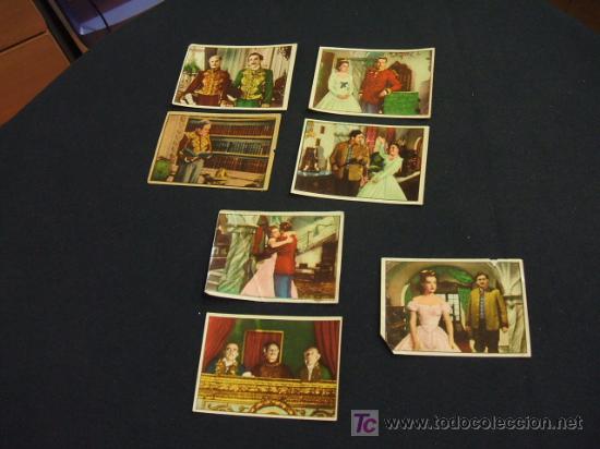Coleccionismo cromos antiguos: LOTE 7 CROMOS - SISSI EMPERATRIZ - - Foto 1