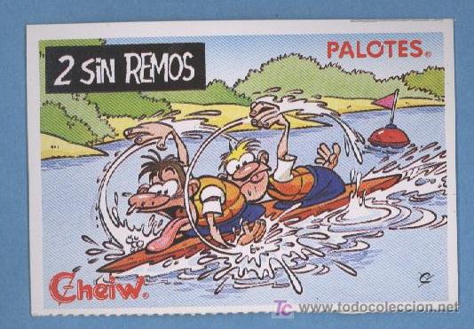 Coleccionismo cromos antiguos: 2 sin remos - Olimpiadas - Palotes - Cheiw - Foto 1