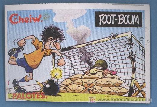 Coleccionismo cromos antiguos: Foot-Bum - Palotes - Cheiw - Foto 1
