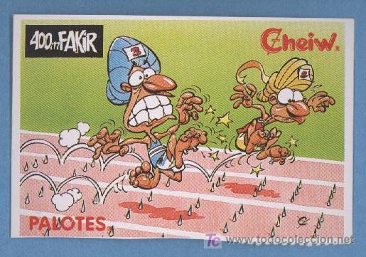 Coleccionismo cromos antiguos: 400m Fakir - Palotes - Cheiw - Foto 1