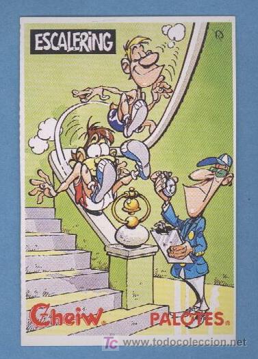 Coleccionismo cromos antiguos: Escalering - Palotes - Cheiw - Foto 1