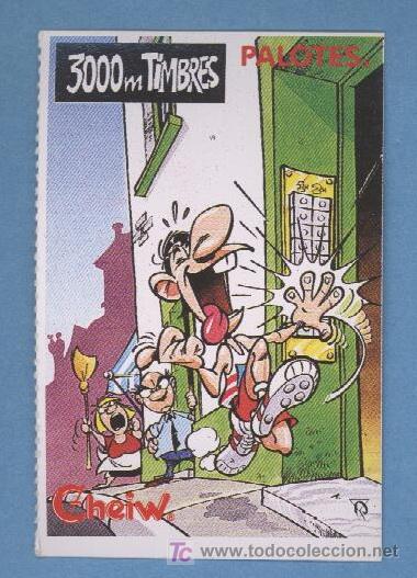 Coleccionismo cromos antiguos: 3000m Timbres - Palotes - Cheiw - Foto 1
