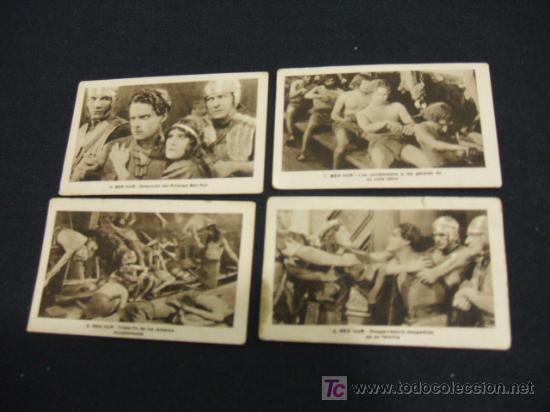 Coleccionismo cromos antiguos: LOTE 6 CROMOS - BEN-HUR - Foto 2
