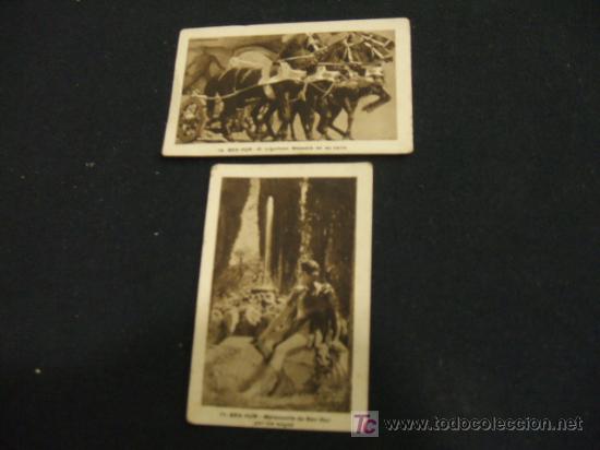 Coleccionismo cromos antiguos: LOTE 6 CROMOS - BEN-HUR - Foto 3