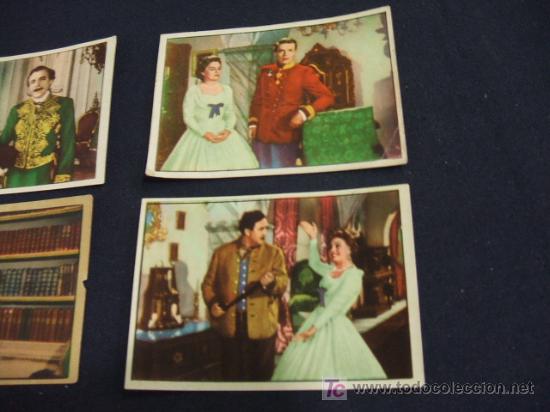 Coleccionismo cromos antiguos: LOTE 7 CROMOS - SISSI EMPERATRIZ - - Foto 3