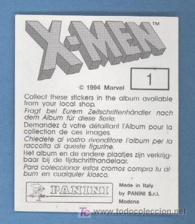 Coleccionismo cromos antiguos: X-MEN - Panini - Foto 1