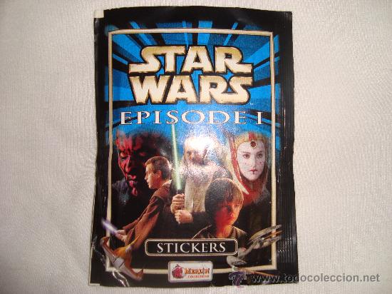 Coleccionismo Cromos antiguos: SOBRE SIN ABRIR STAR WARS LA AMENAZA FANTASMA