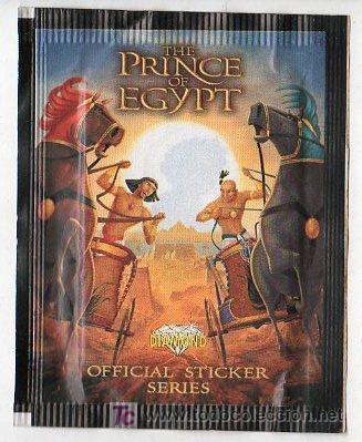 Coleccionismo cromos antiguos: SOBRE DE CROMOS EL PRINCIPE DE EGIPTO - Foto 1
