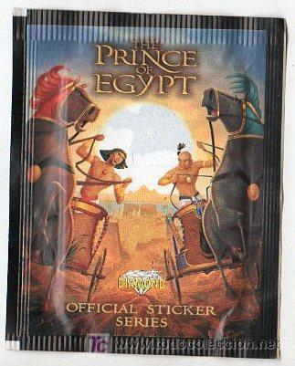 Coleccionismo cromos antiguos: SOBRE DE CROMOS EL PRINCIPE DE EGIPTO - Foto 1