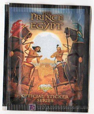 Coleccionismo cromos antiguos: SOBRE DE CROMOS EL PRINCIPE DE EGIPTO - Foto 1