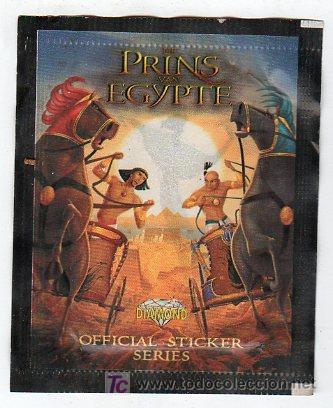 Coleccionismo cromos antiguos: SOBRE DE CROMOS EL PRINCIPE DE EGIPTO - Foto 1