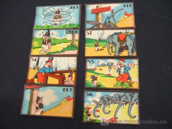 Collezionismo Figurine antiche: LOTE 8 CROMOS MUY ANTIGUOS - CHOCOLATES SOLE -
