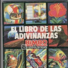 Coleccionismo Cromos antiguos: CROMOS SUELTOS - EL LIBRO DE LAS ADIVINANZAS BIMBO 1973 ¡¡¡ NUEVOS VER LISTADO ¡¡¡