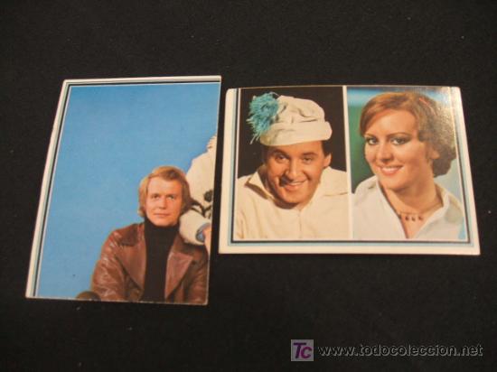 Coleccionismo cromos antiguos: LOTE 2 CROMOS - TELESTARS - EDICIONES ESTE - - Foto 1