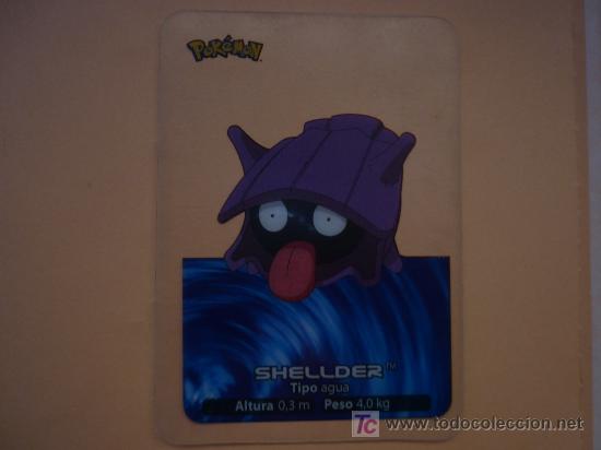 Coleccionismo cromos antiguos: LAMINCARDS POKEMON, N&ordm; 090 - SHELLDER - EDIBAS &copy; 2005. - Foto 1
